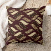 アフリカのチータの皮パターン クッション (ブランケット)