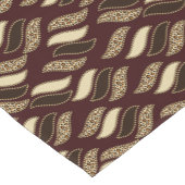 アフリカのチータの皮パターン ショートテーブルランナー (コーナー)