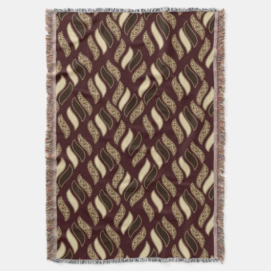 アフリカのチータの皮パターン スローブランケット (正面縦)