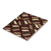 アフリカのチータの皮パターン タイル (側面)