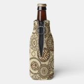 アフリカのチーターの皮膚のパターン3 ボトルクーラー (ボトル裏面)