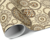 アフリカのチーターの皮膚のパターン3 ラッピングペーパー (ロールコーナー)