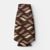 アフリカのチーターの皮膚パターン ボトルクーラー (正面)