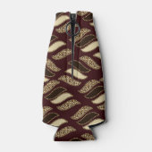 アフリカのチーターの皮膚パターン ボトルクーラー (裏面)