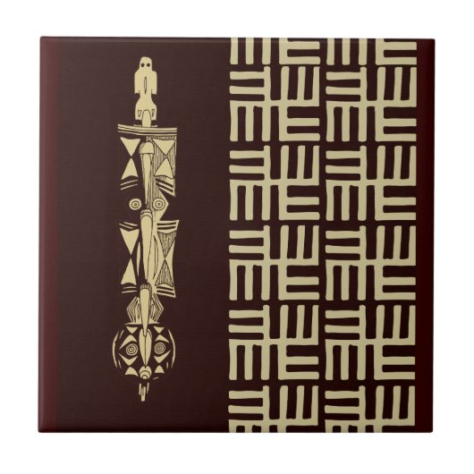 アフリカのデザイン#1 @ Stylnic タイル (正面)