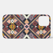 アフリカのトライバルパターンアステカパターン Case-Mate iPhoneケース (裏面 (横))