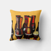 アフリカのドラム クッション (裏面)