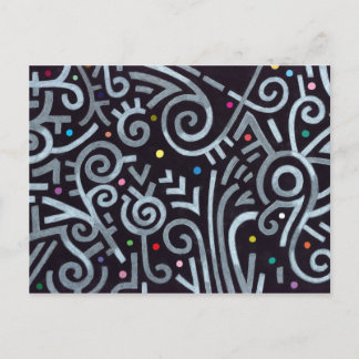 アフリカのナイトポストカード ポストカード