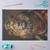 アフリカのノーベル獅子王の切り離し 薄葉紙 (クラフト)