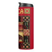 アフリカのパッチワーク タンブラー (回転右)