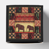 アフリカのパッチワーク フェイバーボックス (上部)