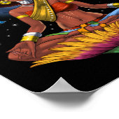 アフリカのヒッパイヨガ ポスター (角)