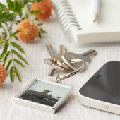 アフリカのヒョウ キーホルダー (側面)