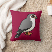 アフリカのピグミーの《鳥》ハヤブサ クッション (ブランケット)