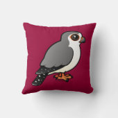 アフリカのピグミーの《鳥》ハヤブサ クッション (裏面)