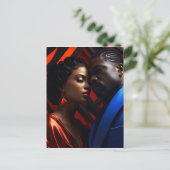 アフリカのファッション芸術 ポストカード (スタンド正面)