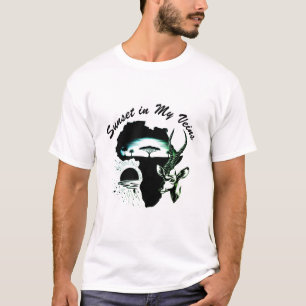 アフリカのファンの男性のTシャツ Tシャツ