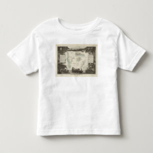 アフリカのフランスのなコロニー トドラーTシャツ