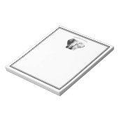 アフリカのブッシュゾウ ノートパッド (回転)