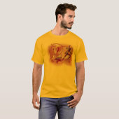 アフリカのブッシュマン族 Tシャツ (正面フル)