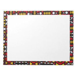 アフリカのプリントのノートパッド ノートパッド