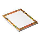 アフリカのプリントのノートパッド ノートパッド (アングル)