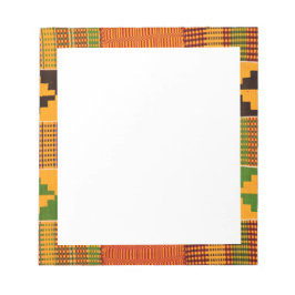 アフリカのプリントのノートパッド ノートパッド