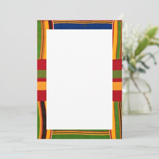 アフリカのプリント招待状と発表 招待状 (スタンド正面)