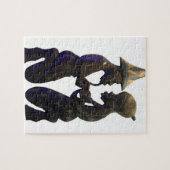 アフリカのペアハート:美しい瞬間 ジグソーパズル (横)