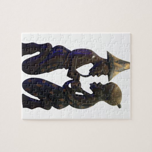 アフリカのペアハート:美しい瞬間 ジグソーパズル (横)