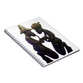 アフリカのペアハート:美しい瞬間 ノートブック (右側)