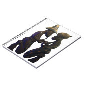 アフリカのペアハート:美しい瞬間 ノートブック (左側)