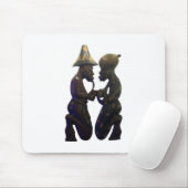 アフリカのペアハート：美しい瞬間 マウスパッド (マウス)