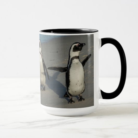 アフリカのペンギン|のSpheniscus Demersus マグカップ (右)