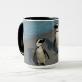 アフリカのペンギン|のSpheniscus Demersus マグカップ (正面左)