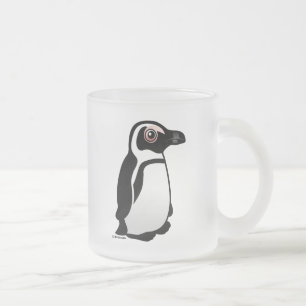 アフリカのペンギン フロストグラスマグカップ
