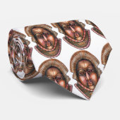 アフリカのマスクのタイ ネクタイ (ロール)