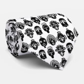 アフリカのマスクのタイ ネクタイ (ロール)