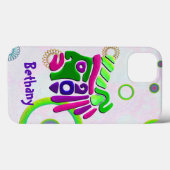 アフリカのマスク天体3D パーソナライズされた Case-Mate iPhoneケース (裏面 (横))