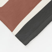 アフリカのマッドクロスのラスタファリアン フリースブランケット (角)