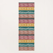 アフリカのマッドクロスのラスタファリアン ヨガマット (裏面)