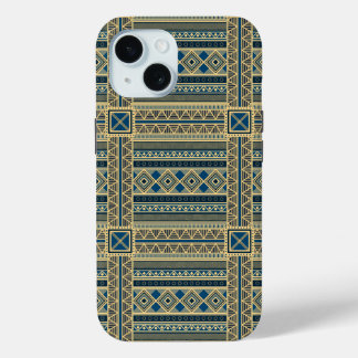 アフリカのマリ・パターンiPhoneケース iPhone 15ケース