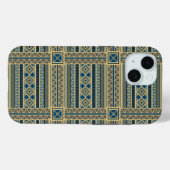 アフリカのマリ・パターンiPhoneケース Case-Mate iPhoneケース (裏面 (横))