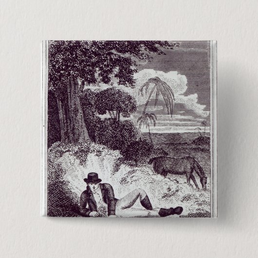 アフリカのムンゴー公園 缶バッジ (正面)