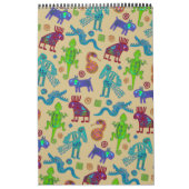 アフリカのメキシコの文化初期の部族パターン1 カレンダー (カバー)