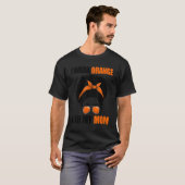 アフリカのメディBun Leukemia私のMのための衣服オレンジ Tシャツ (正面フル)