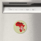 アフリカのメルカート マグネット (インサイチュ (食洗機))