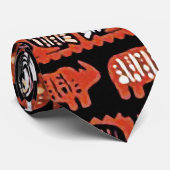 アフリカのモチーフのサブサハラ動物のネクタイ ネクタイ (ロール)