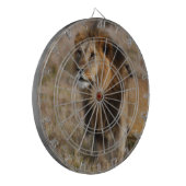 アフリカのライオン ダーツボード (正面左)