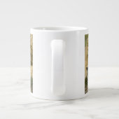 アフリカのライオン、パンテラレオ、眠りに落ちた ジャンボコーヒーマグカップ (裏面)